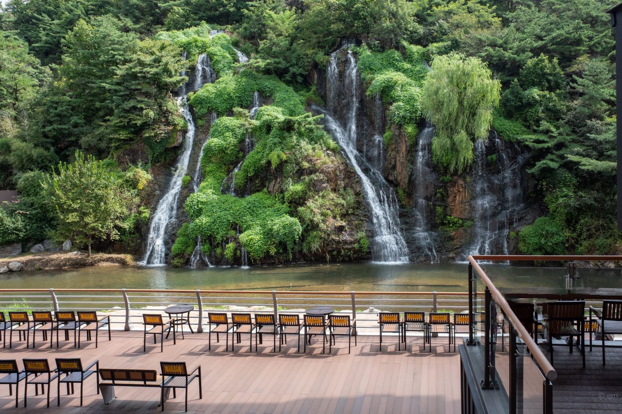 Cafe Pokpo, Hongjecheon: The Waterfall You Didn’t Expect to Find Here